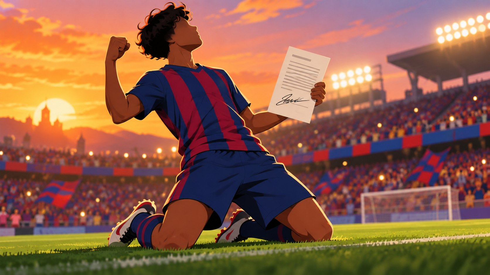 Dany Freire assina com o Barcelona no dia em que completa 16 anos